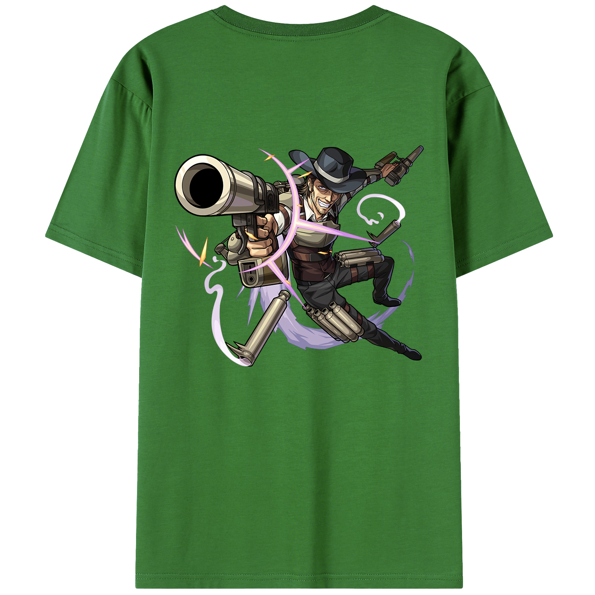 （画像用） 進撃の巨人 ケニー·アッカーマン Attack on Titan Kenny Ackerman レディース半袖Tシャツ(バックプリント)
